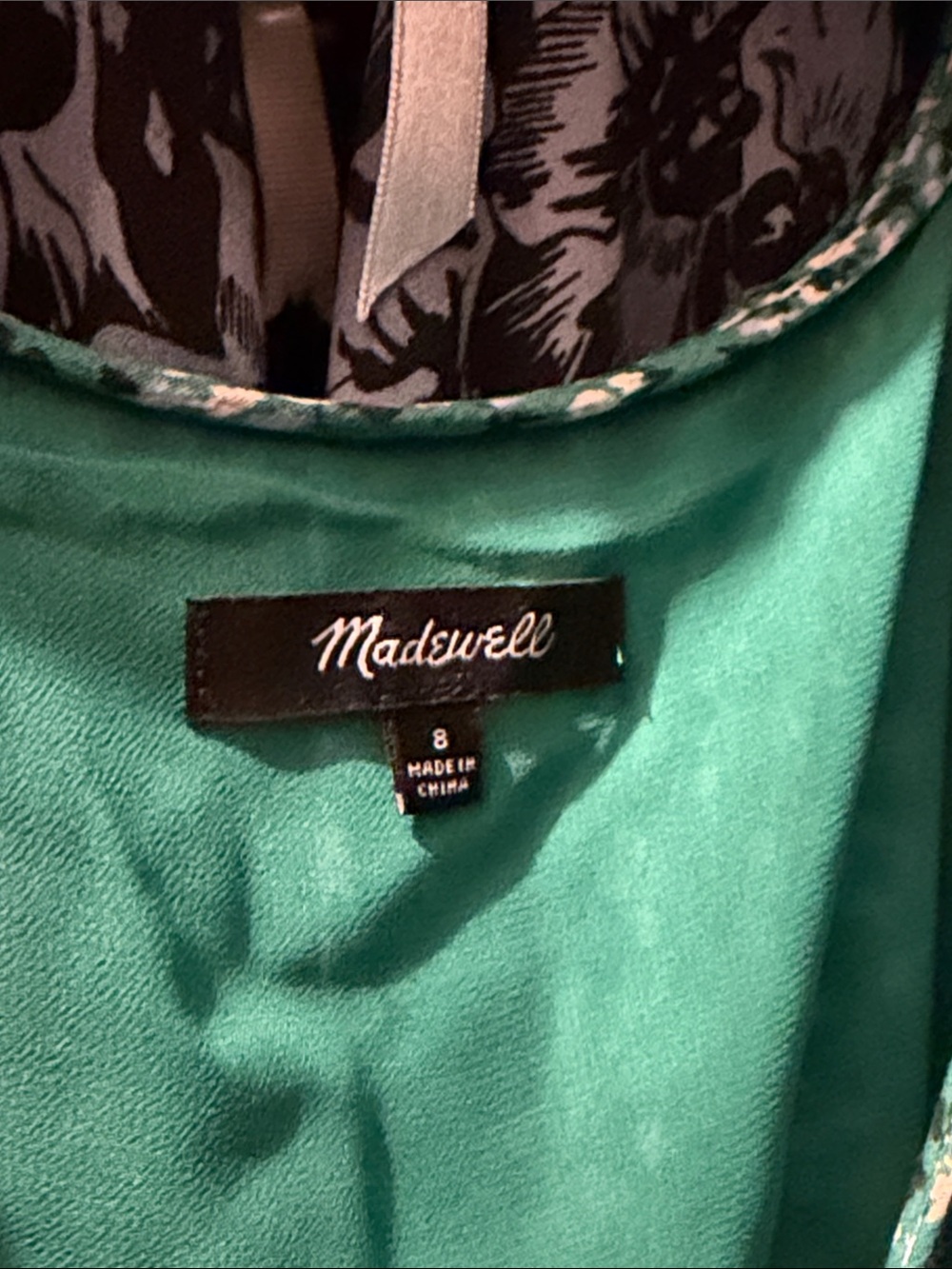 MADEWELL RUCHED SCOOP NECK FLORAL MAXI DRESS - Picture 5 of 6